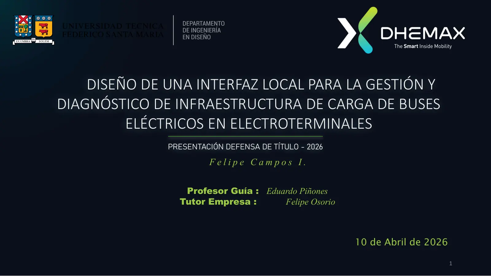 Diapositiva 1 de la presentación D-Assistance